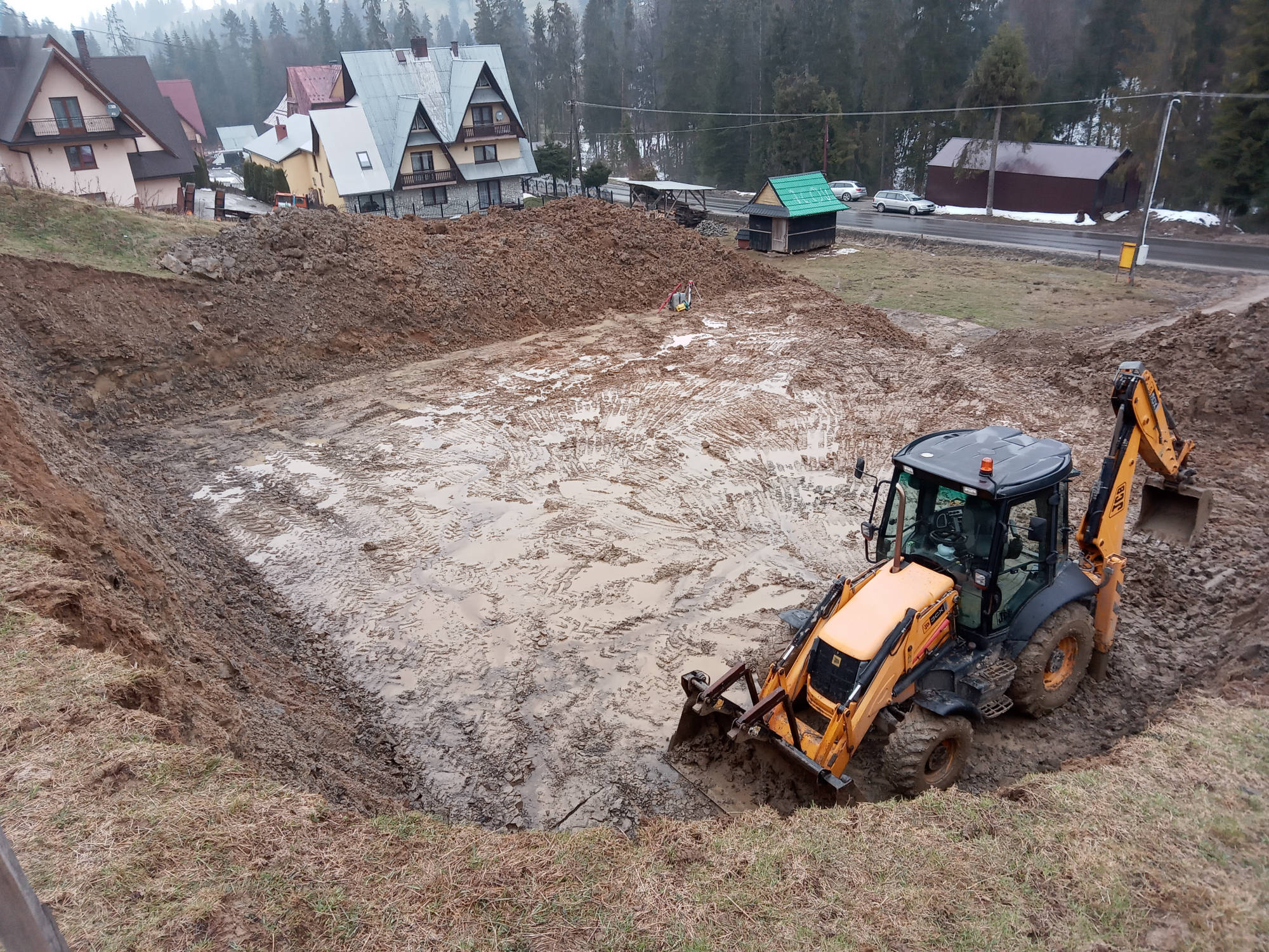 Przygotowanie terenu po budowę